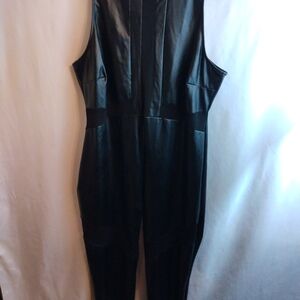 Fashion Nova Pleather Jumpsuit